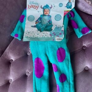 Disney Baby Teal and Purple Outfit